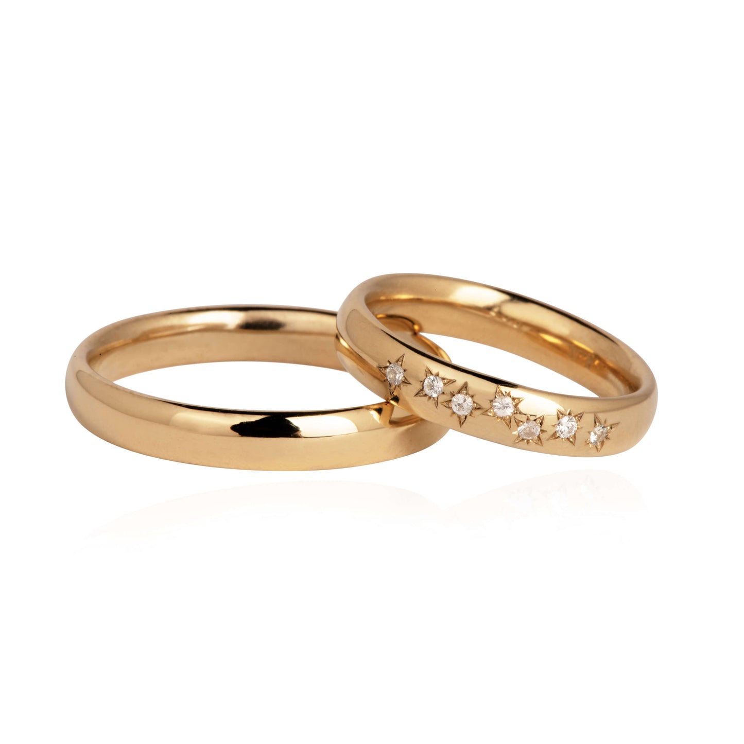 Ringe Vielsesringe Stjernedrys