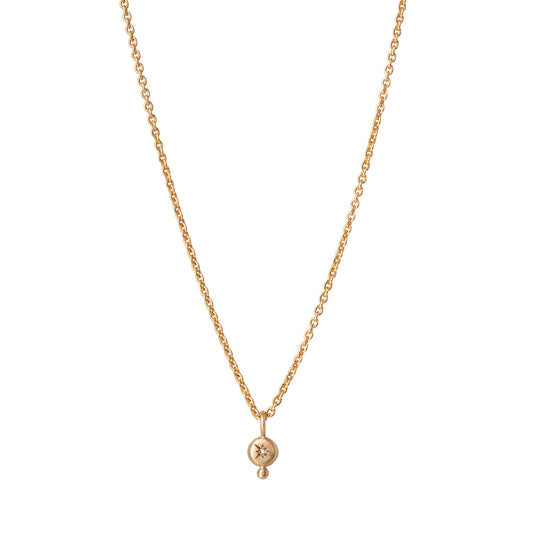 Halskæde med stjerne vedhæng