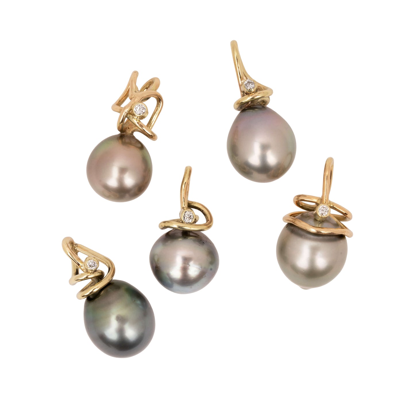 Halskæde med unika vedhæng Tahiti Perle