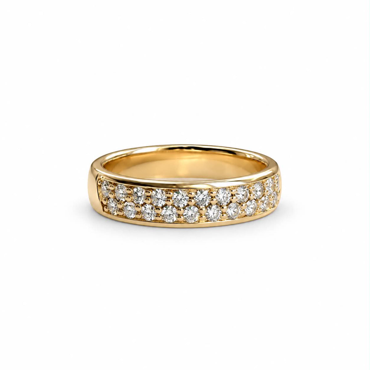 Klassisk brillant ring